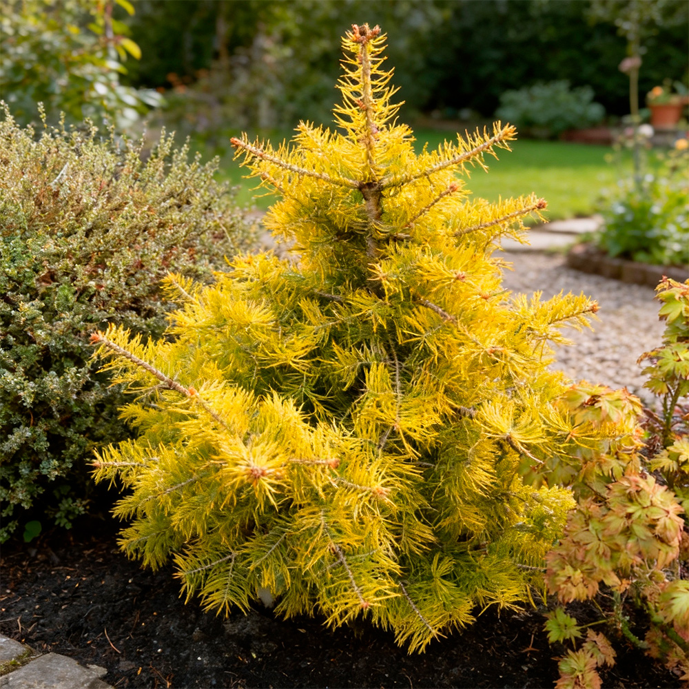 Пихта одноцветная Винтерголд С3 (20-30) 1шт/Abies concolor Wintergold