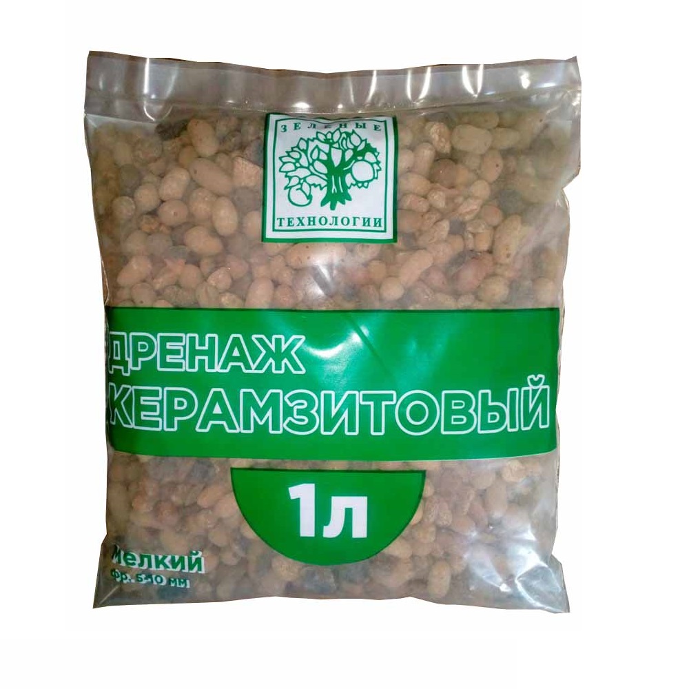 Дренаж керамзитовый 1л  5-10мм/20