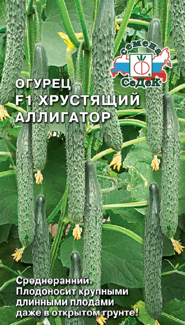 Огурец Хрустящий Аллигатор F1  0,2гр/10