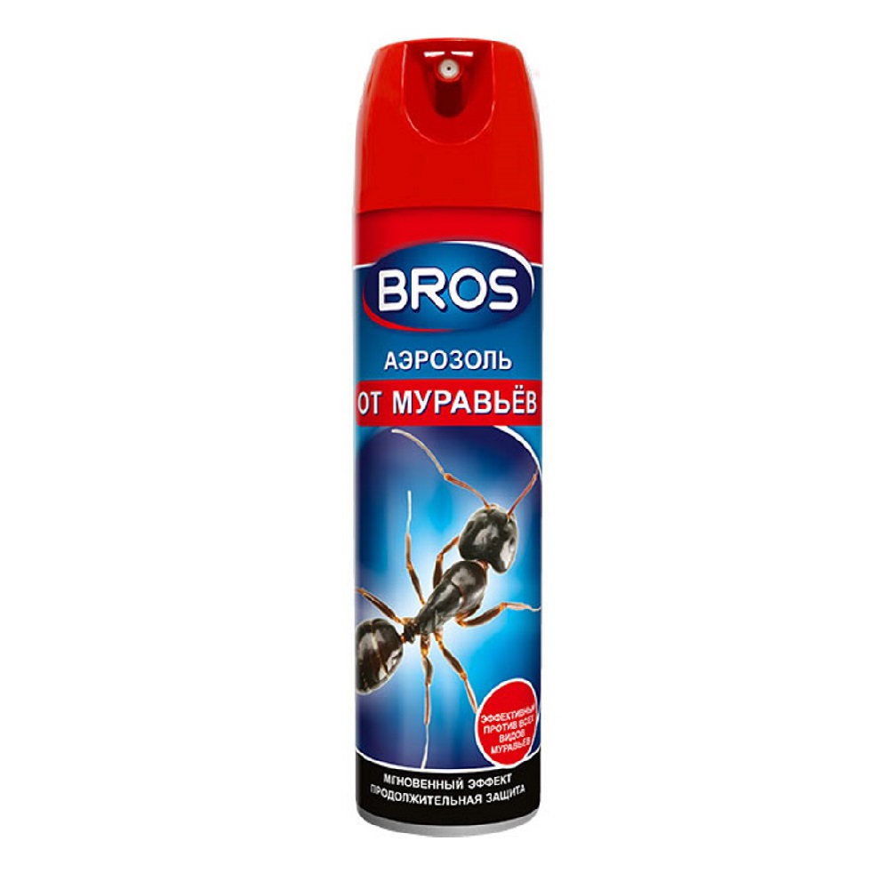 Аэрозоль BROS от мурав (черные, рыжие) 150мл/12