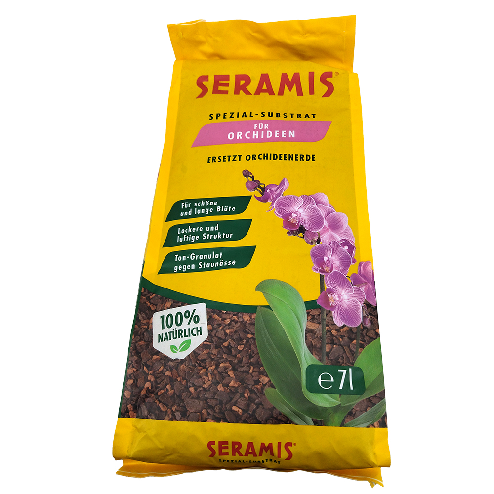 Гранулят SERAMIS для орхидей 7л /