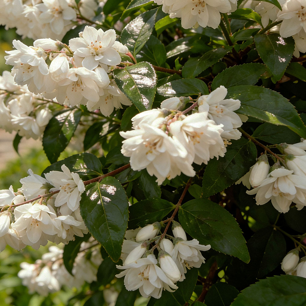 Дейция городчатая Прайд оф Рочестер С2 1шт/Deutzia crenata Pride of Rochester