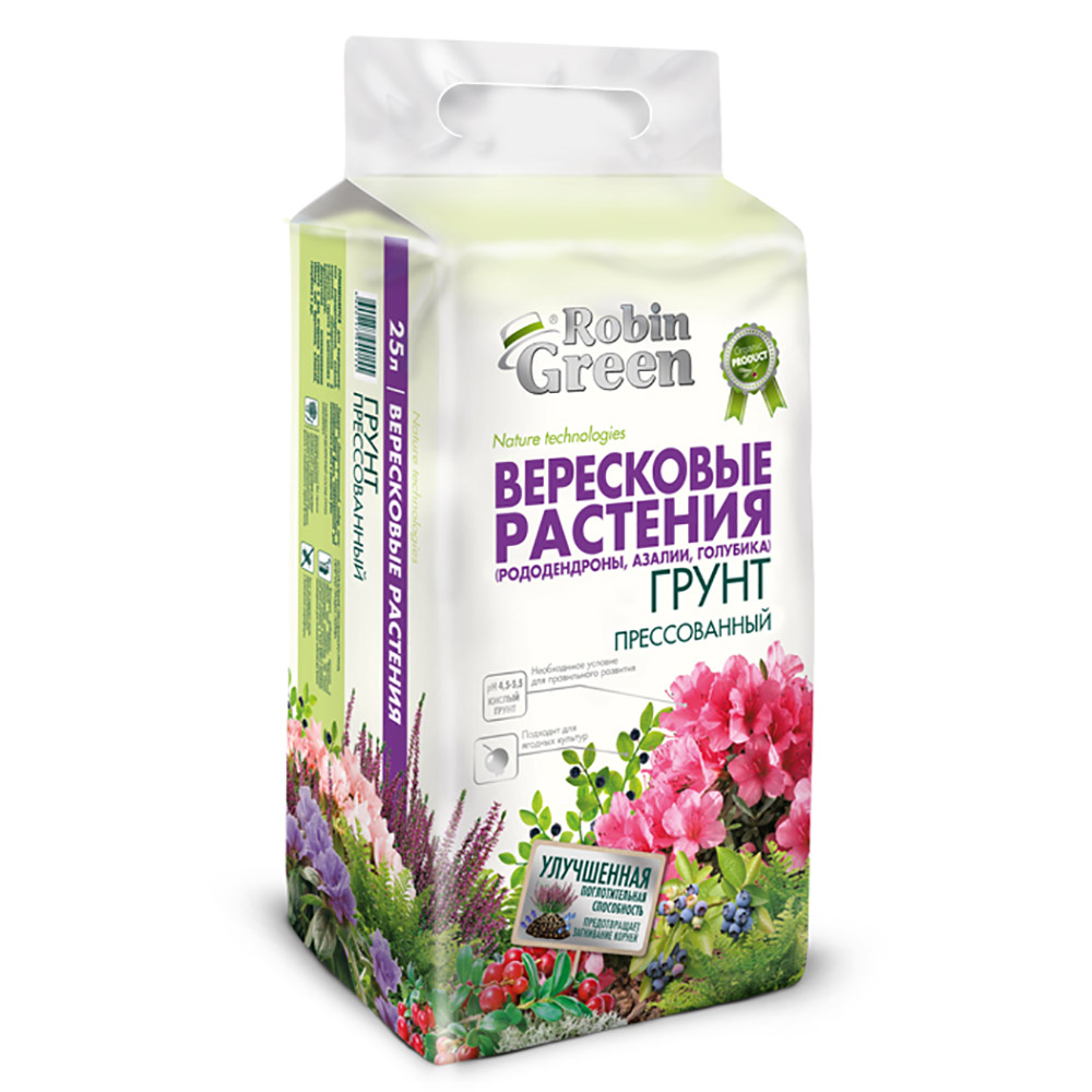 Грунт Робин Грин для вересковых растений 25л  /63