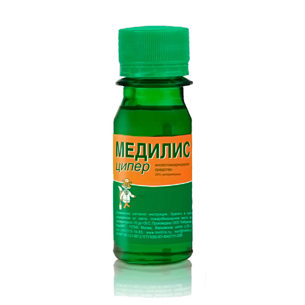 МЕДИЛИС-ЦИПЕР от клещей и насекомых 50мл/100