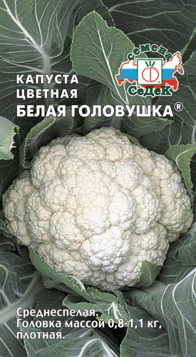 Капуста цветная Белая головушка  0,5гр/10