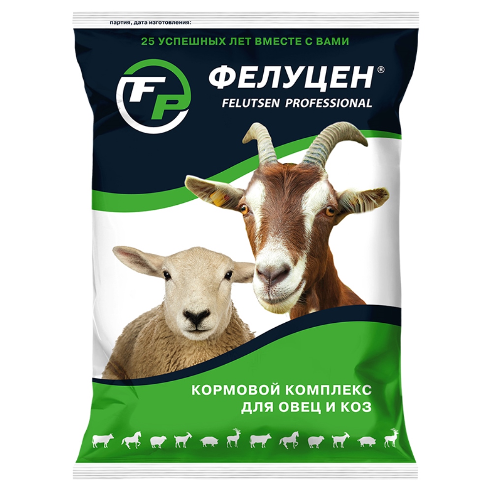 ФЕЛУЦЕН д/овец и коз О2-2 (гранулы) 1кг/10