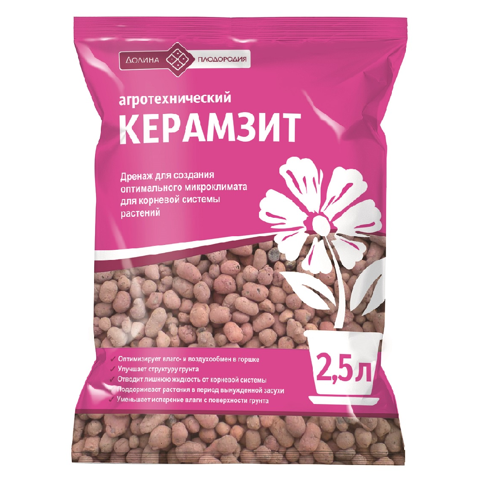 Керамзит средний 2,5л /15